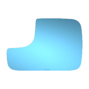 CLARI-BLU SIDE VIEW MIRROR